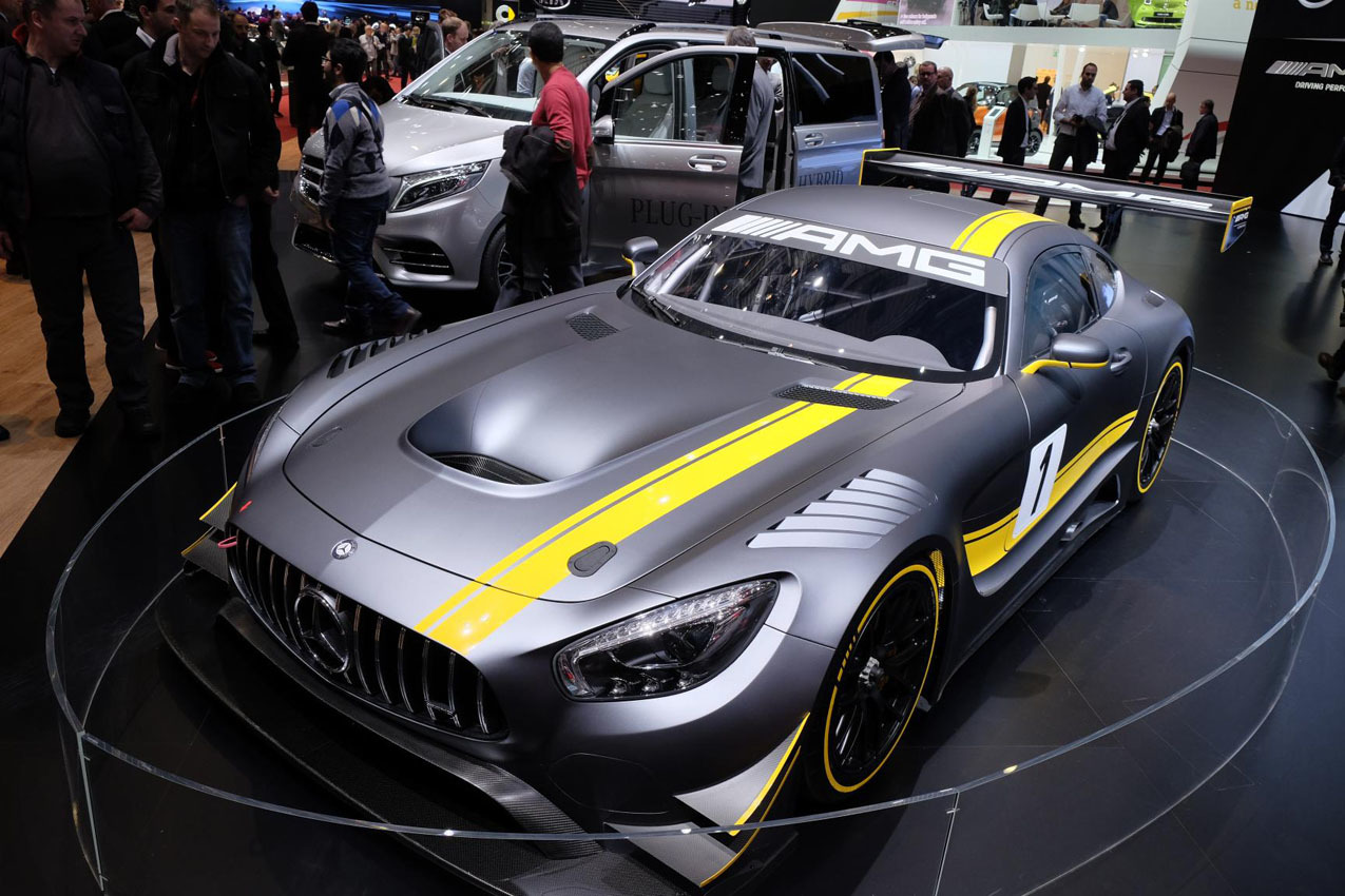 Mercedes AMG GT3 salón de Ginebra